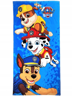 PAW Patrol - Bath Uterák PSI PATROL 70X140 bavlna