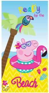 Pepa Pig - Kúpeľ Uterák Peppa Peppa Rýchle sušenie 140cm