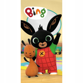 BING A PRIATELIA - Plážový kúpeľový uterák Bing 70x140
