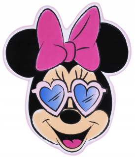 Minnie Mouse - Plážová uteráková myš Minnie 112x130cm Disney