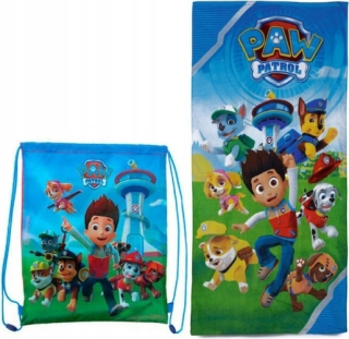 PAW Patrol - Plážový uterák PSI PATROL 120/60, Topánky Taška