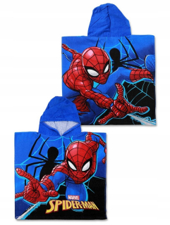 Superman - Uterák pončo s kapucňou 55x110 superman