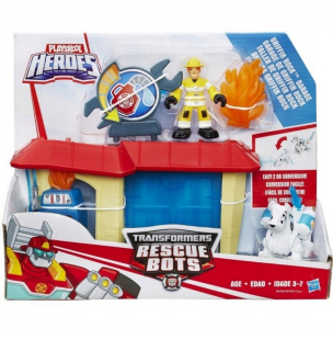 Playskool hrdinovia, záchranné roboty, požiar na čerpacej stanici B4964