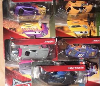 McQueen - Reoraki 5 szt-auta auta 3, nový, Disney Pixar Lacné