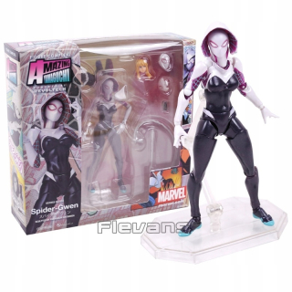 SPIDERMAN - REVOLTECH SÉRIA č. 004 Spiderman Gwen Stacy Spider