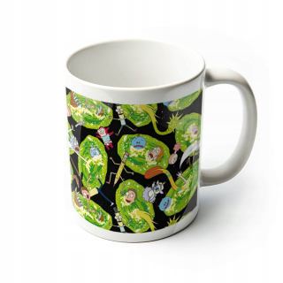 Rick and Morty - Rick a Morty Portals Licencovaný hrnček 300 ml