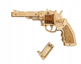 TOY STORY - Robotime Gun Stavebné bloky DIY Revolver