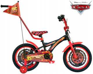 McQueen - Bike 16 Inches Cars Car Car Zigzak McQueen License B