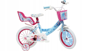 Elsa Frozen - Detský bicykel Disney Land of Ice 2 16 BLUE