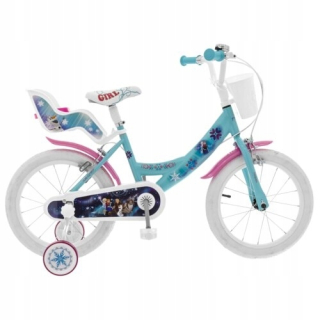 Elsa Frozen - Detský bicykel Disney Land of Ice Veľkosť 16