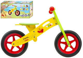 Medvedík Pú - Závod bicykel drevené 12 palcov winnie the pooh