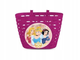 Bicykel Košík Disney Princesses + upevňovacie pruhy