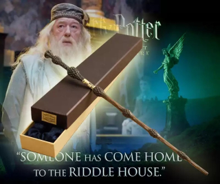 HARRY POTTER - Wand Black Dumbledore Harry Potter 7 prvky