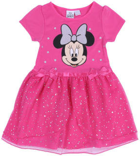 Ružové tylové šaty Myška Minnie DISNEY 128