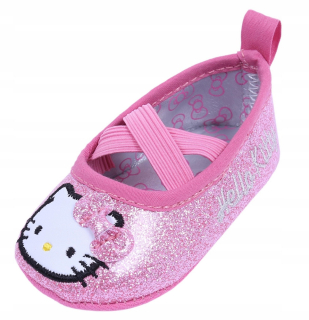 HELLO KITTY Ružové deti Hello Kitty Ballerinas 12-18 m 86