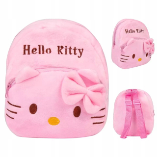 Detský batoh - Ružový batoh Ahoj Kitty Plush pre školu