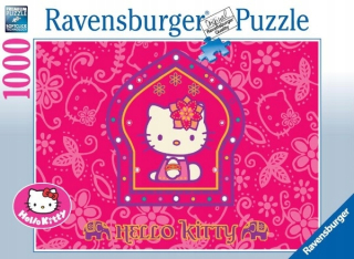 HELLO KITTY Ržavensburger puzzle 1000 Ahoj Kitty. Princezná