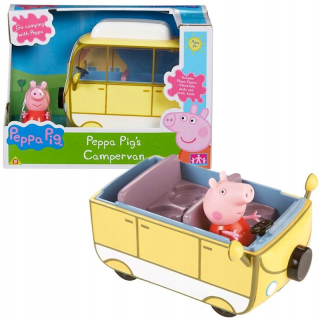 Pepa Pig - Kemping Car Peppa Figurine Peppy 24h