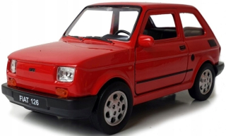 WISSPER - Auto Welly Fiat 126P Toddler 1:34 PRLL Red