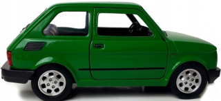 WISSPER - Auto welly fiat 126p batoľa 1:34 PRLL Zelená