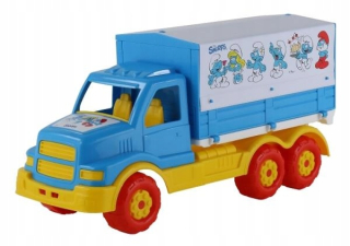 Šmolkovia - Auto s Tarpaulinom "Smurfy" Polesie