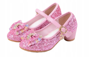 Elsa Frozen - Sandále Ballerinas Elza princezná kostým 27