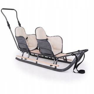 Sánky - Sanki Duo Twin s push-up