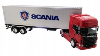 Scania V8 R730 TIR s návesom Container Welly 1:32