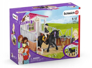 Schleich - Boxovacia stajňa pre kone Tori a princeznú 42437