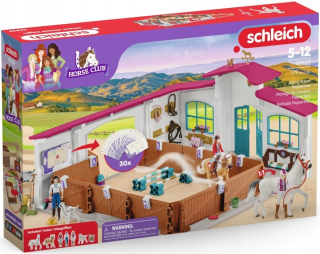 Schleich Horse Club - Jazdecká aréna pre kone + príslušenstvo 42639