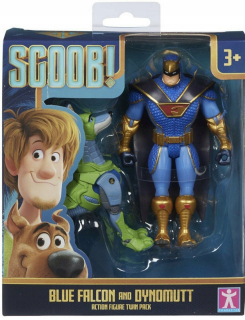 Scooby Doo - Scooby Doo Scoob Blue Falcon DynomUtt Dva figúrky