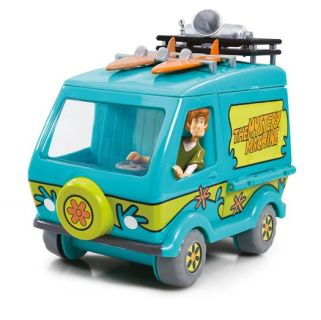 Scooby Doo - Scooby Doo Mysteries Machine + Shaggy Figurine