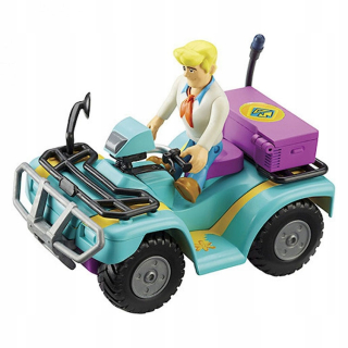Scooby Doo - Scooby Doo! Vozidlo a Figurine: Quad a Fred
