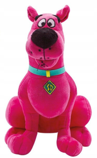 Scooby Doo - Scooby Doo Pink 27cm plyš