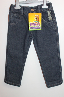 Scooby Doo - ScoOOBY Doo džínsy nohavice 2-3 roky 92-98 cm