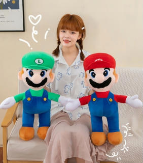 SET 2x MEGA VEĽKÁ SUPER MARIO LUIGI PLYŠOVÁ HRAČKA PLYŠOVÁ HRAČKA 60cm
