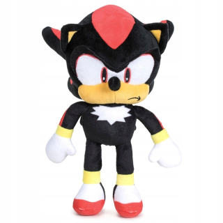 SONIC hračky - Shadow Sonic The Hedgehog Mascot hračka 30cm