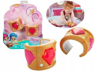Shimmer a shine magic interaktívny náramok - červený