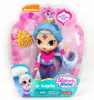 Shimmer a Shine - Shimmer a Shine Doll 15 cm Layla + príslušenstvo