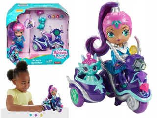 Shimmer a Shine - Shimmer a Shine Doll Zeta + Scooter FN31 FISHER