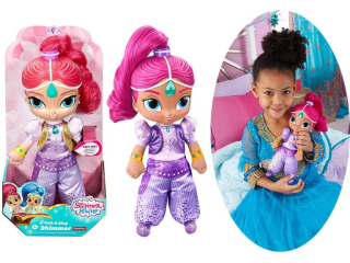 Fisher Price Interaktívna bábika Shimmer a Shine - Shimmer 30 cm