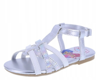 Shimmer a Shine - Shimmer & Shine Sandals Silver Flip 28 Nový