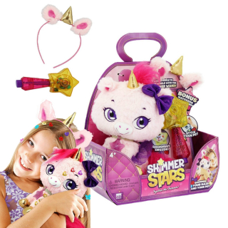 Shimmer Stars Unicorn Unicorn Mascot + Band