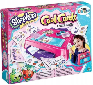 Shopkins - ShopKins Cool Cardz Studio Vytvorte pozvánky