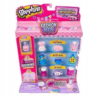 Mosse shopkins figúrky 12 ks fashion mall 56615 limitovaná edícia