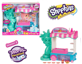 Shopkins - Shopkins Hot Dog Season 8 Svetová dovolenka USA Hit