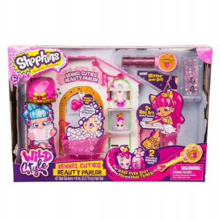 Shopkins Sezóna 9 Wild Salón krásy set [FIGÚRKA]