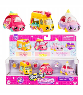 Shopkins - ShopKins Shopkins Szopkins Autek Original 3 ks