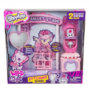 Shopkins - ShopKins Wild School Dance Studio Kitty