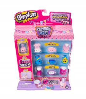 Shopkins - ShopKins figúrky nastaviť módny nákupný centrum szpkinsy